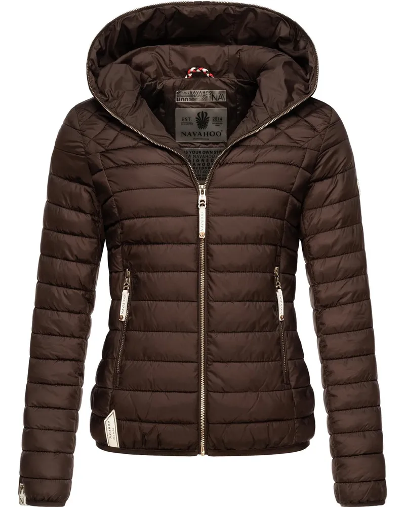 NAVAHOO Steppjacke Braun