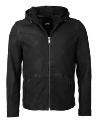 Maze Lederjacke Schwarz