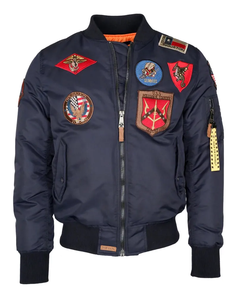 Topgun Bomberjacke Blau