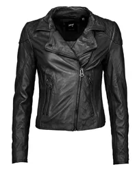 Maze Lederjacke Schwarz