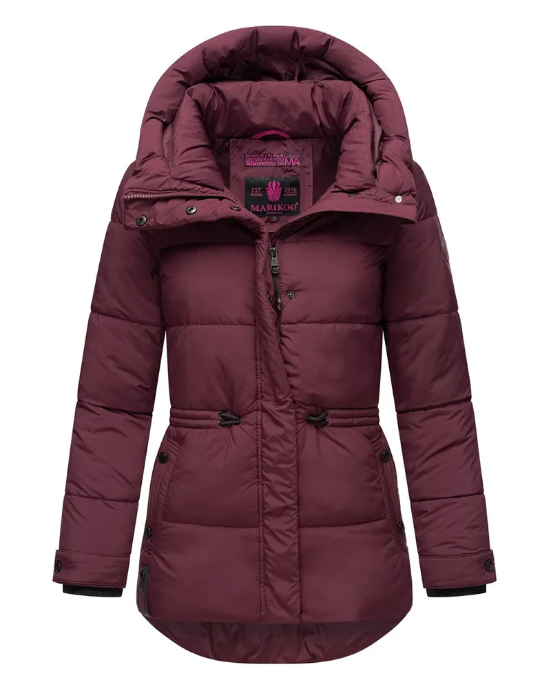 Marikoo Steppjacke Rot