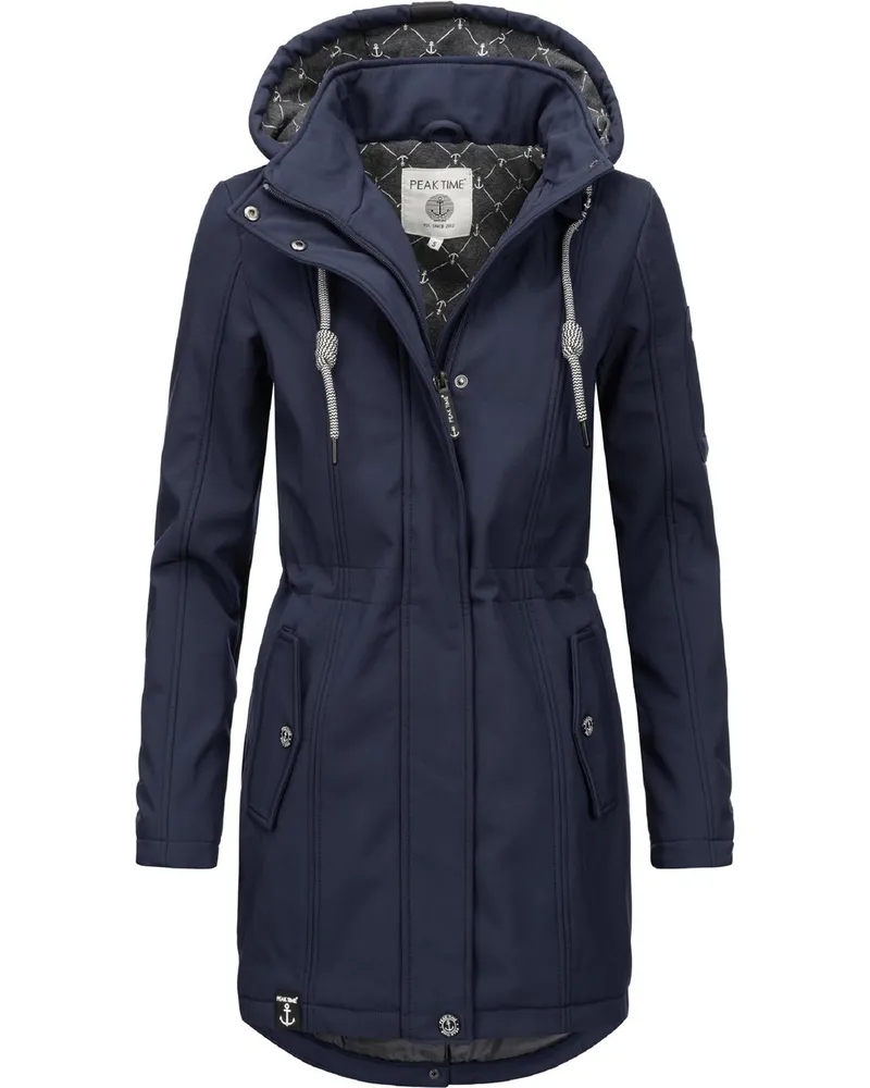 Peak Time Softshelljacke Blau