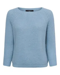 Max Mara Strickpullover mit Mohair-Anteil – Xeno Blau