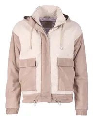 Mustang Lederjacke Braun