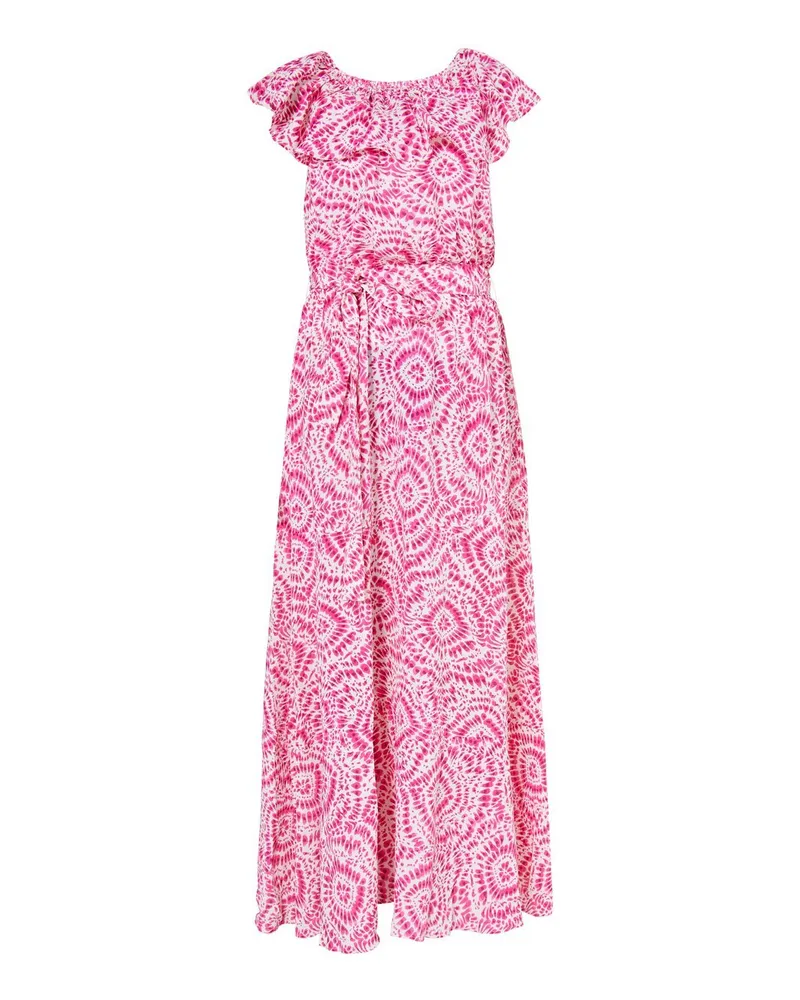 IZIA Maxikleid mit Print Rosa