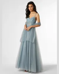 LUXUAR Abendkleid mit Stola Blau