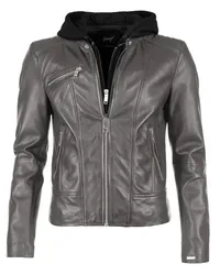 Maze Lederjacke Grau