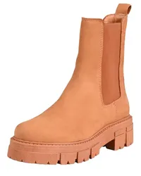 Apple of Eden Chelsea-Boots Braun