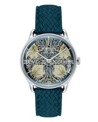 August Berg Armbanduhr Morris & Co Blau