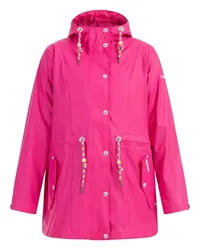 Schmuddelwedda Plus Size Regenmantel Pink