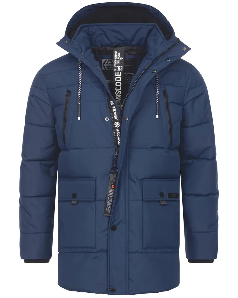 Indicode Winterjacke Blau