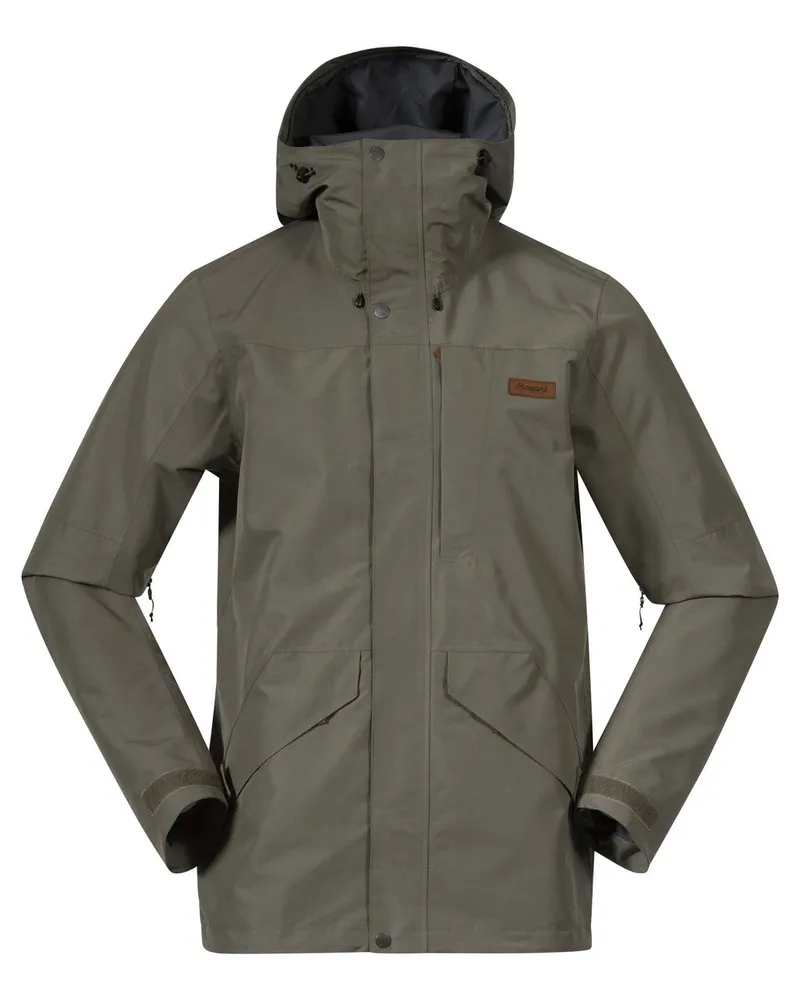 Bergans Hardshelljacke Grau