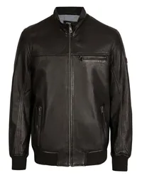 Bugatti Lederjacke Schwarz