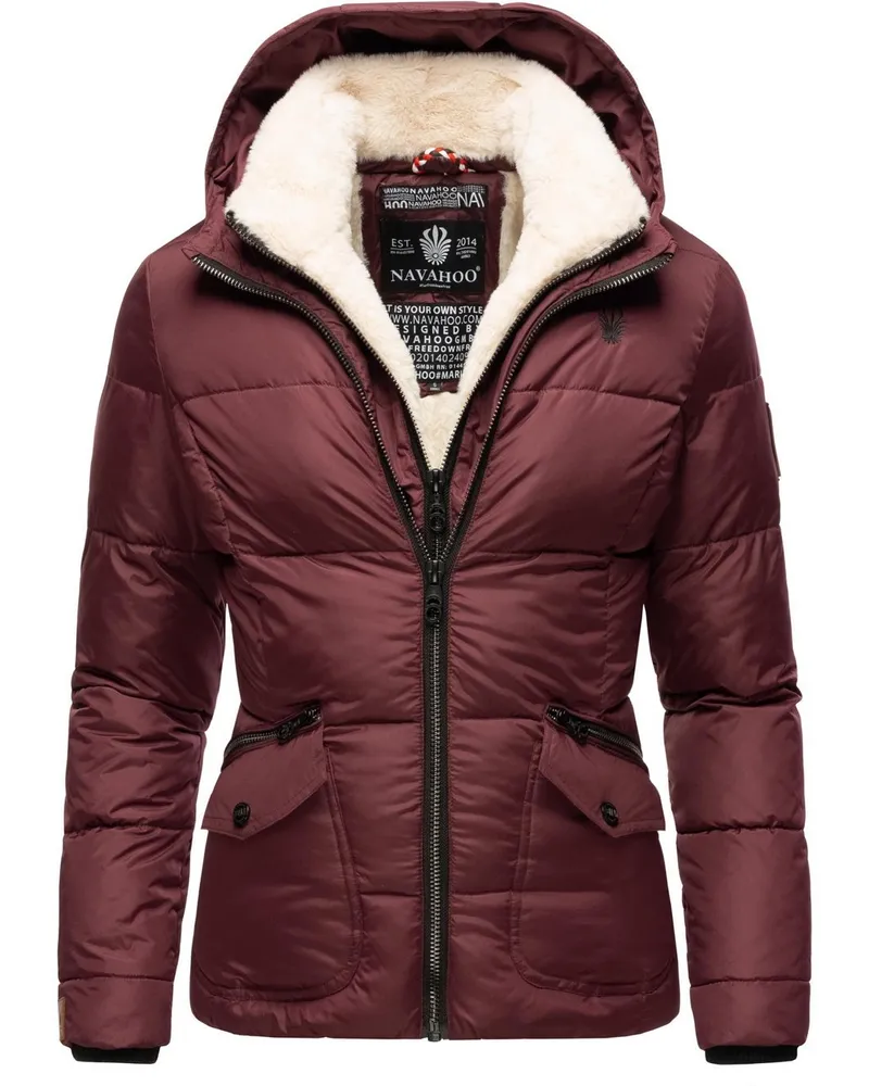 NAVAHOO Winterjacke Rot