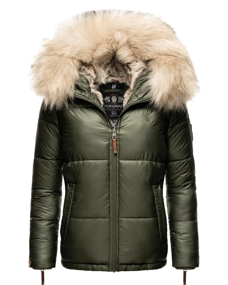 NAVAHOO Winterjacke Grün