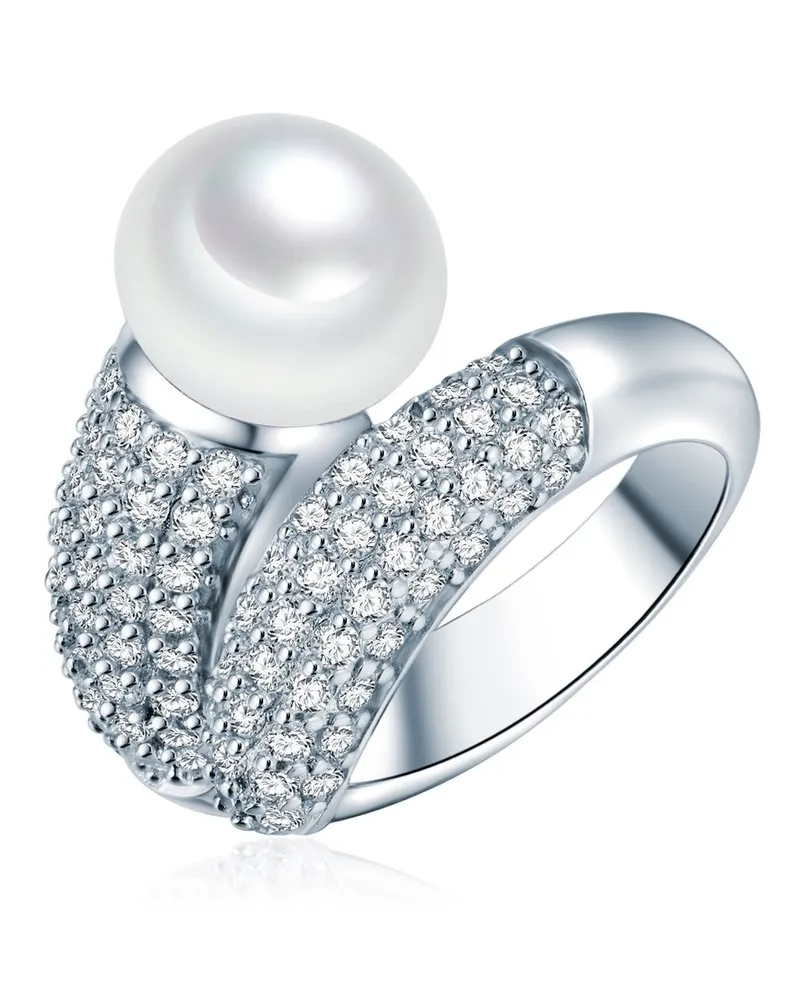 Valero Pearls Perlen-Ring Silber