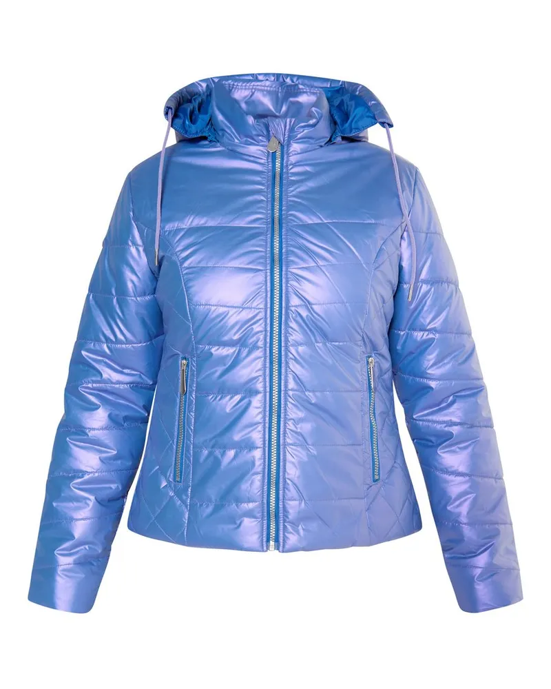 FAINA Leichte Steppjacke Lila