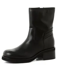 Calvin Klein Boots aus Leder Schwarz