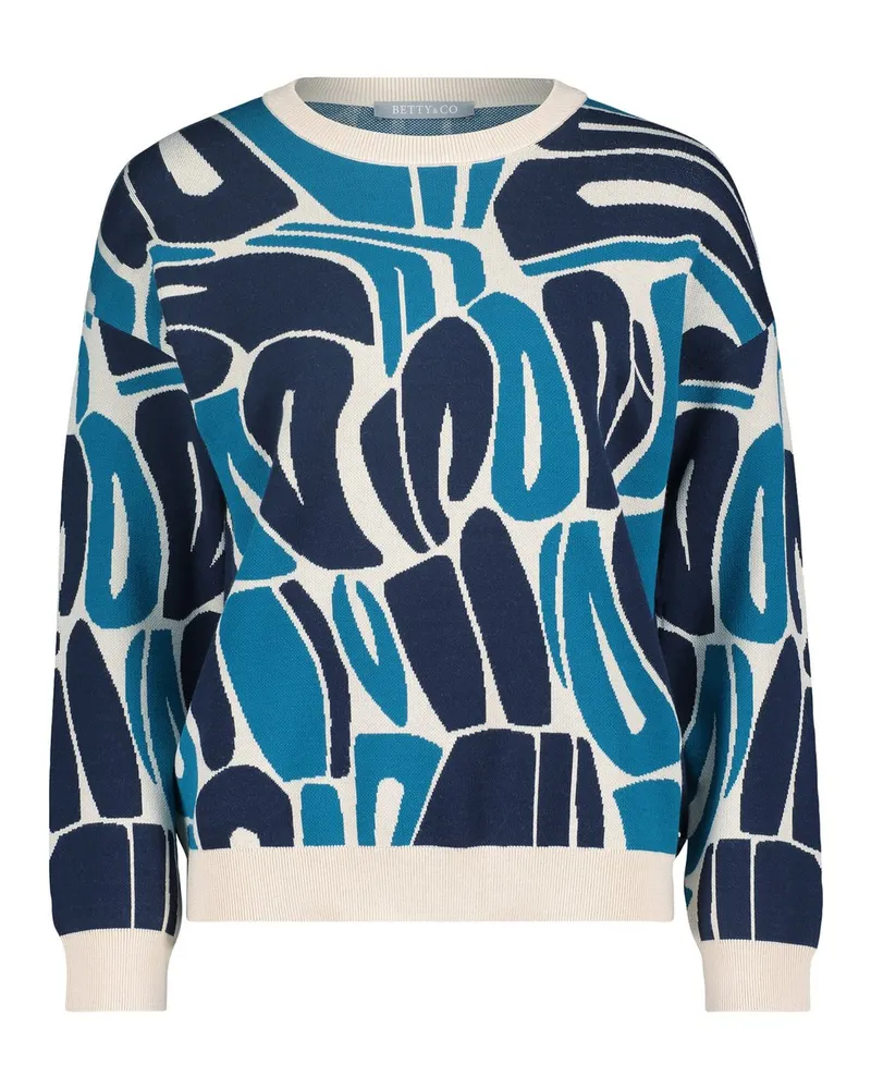 Betty Barclay Strickpullover Blau