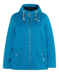 Schmuddelwedda Strickfleecejacke Blau