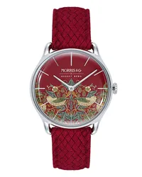 August Berg Armbanduhr Morris & Co Rot