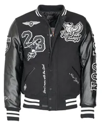 Topgun College Jacke Schwarz