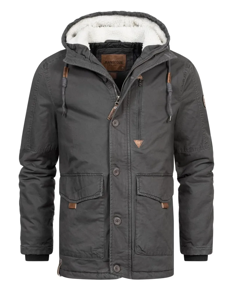 Indicode Winterjacke Grau