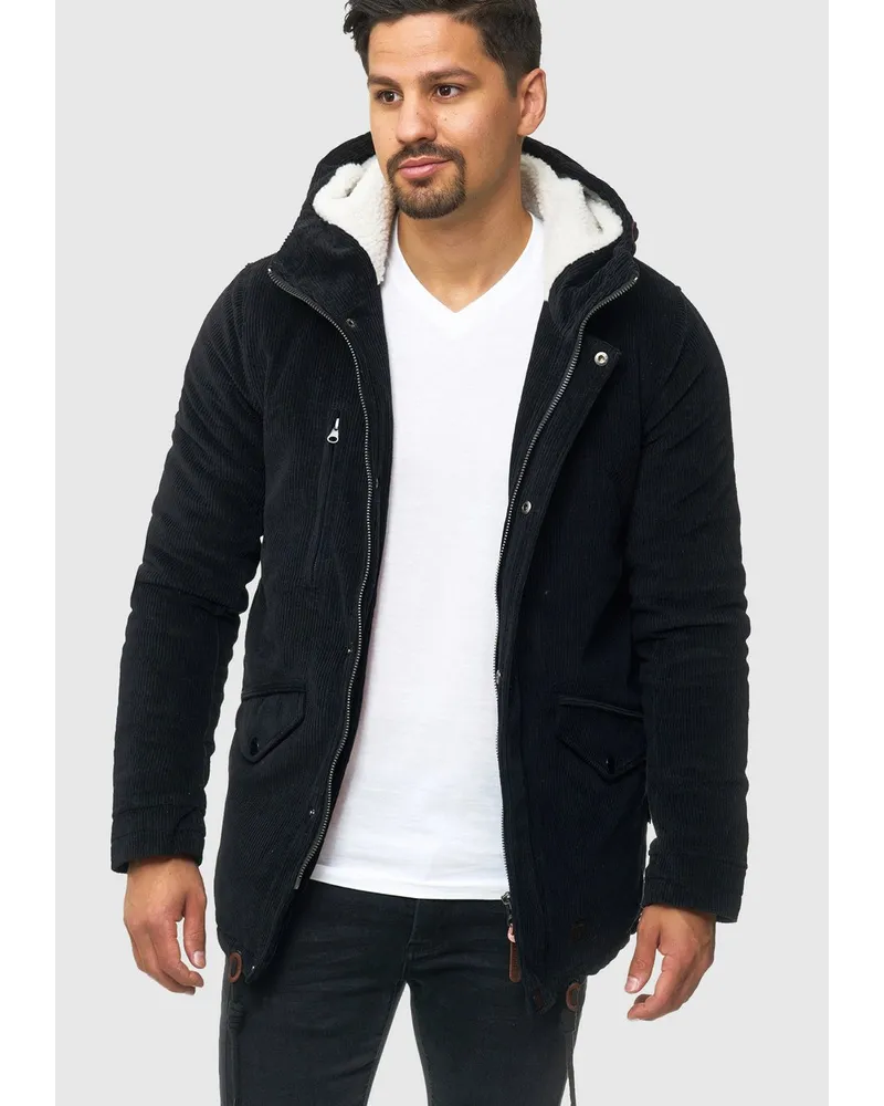 Indicode Winterjacke Schwarz