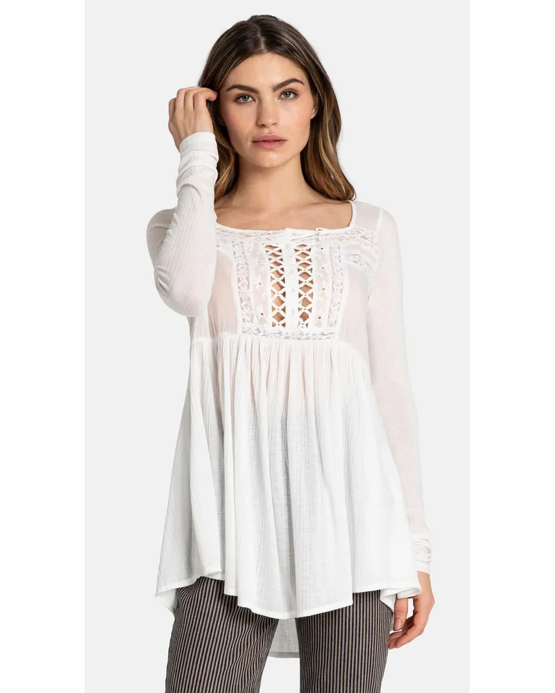 Free People Tunika Beige