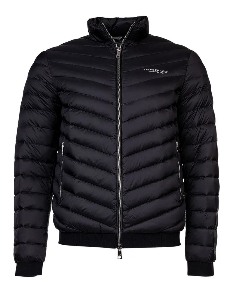 Armani Exchange Steppjacke Schwarz