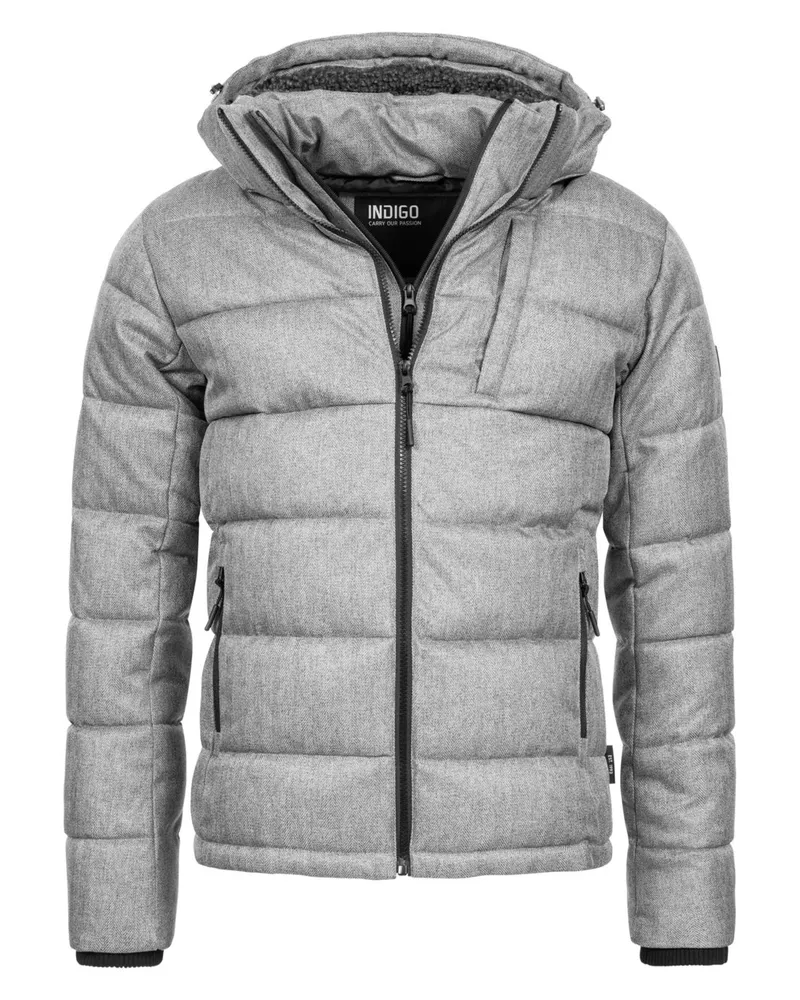 Indicode Winterjacke Grau