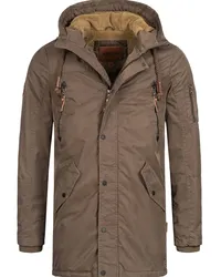 Indicode Parka Braun