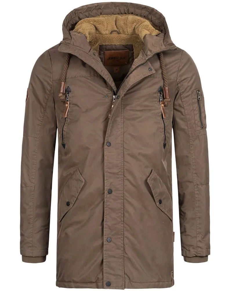 Indicode Parka Braun