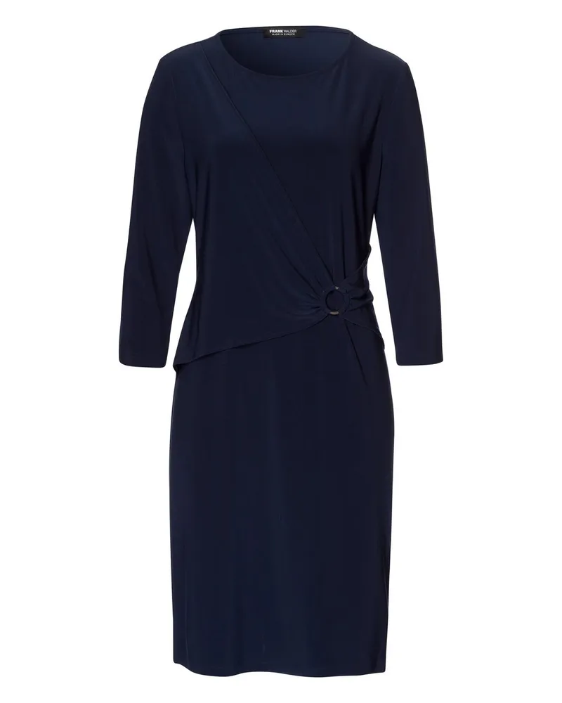 Frank Walder Jerseykleid Blau