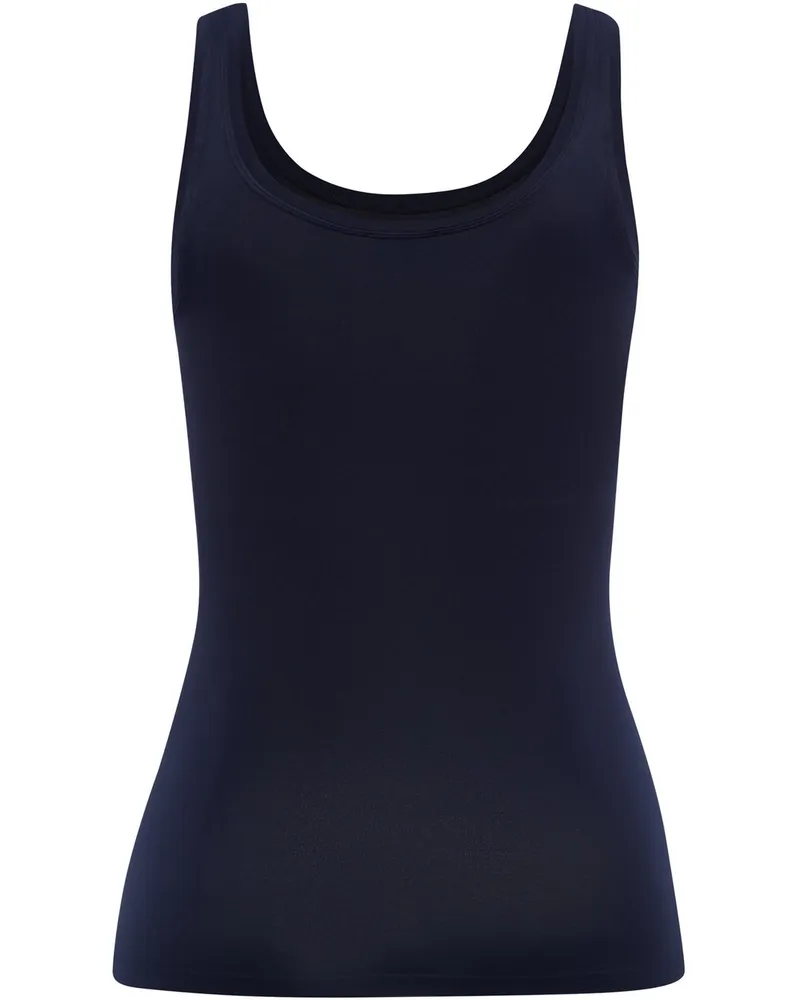 Hanro Top Blau