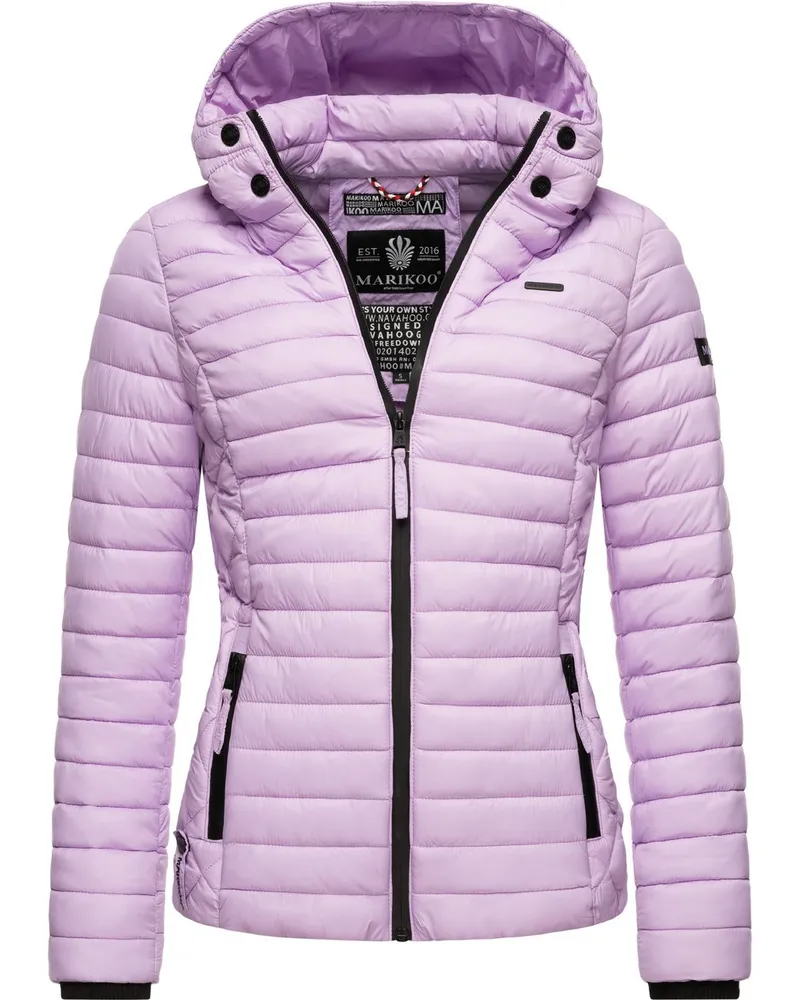 Marikoo Steppjacke Lila