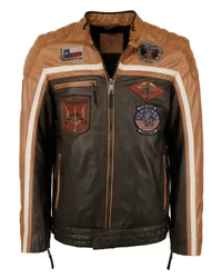 Topgun Lederjacke Mehrfarbig