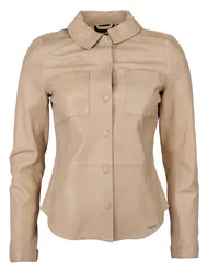 Maze Lederjacke Beige