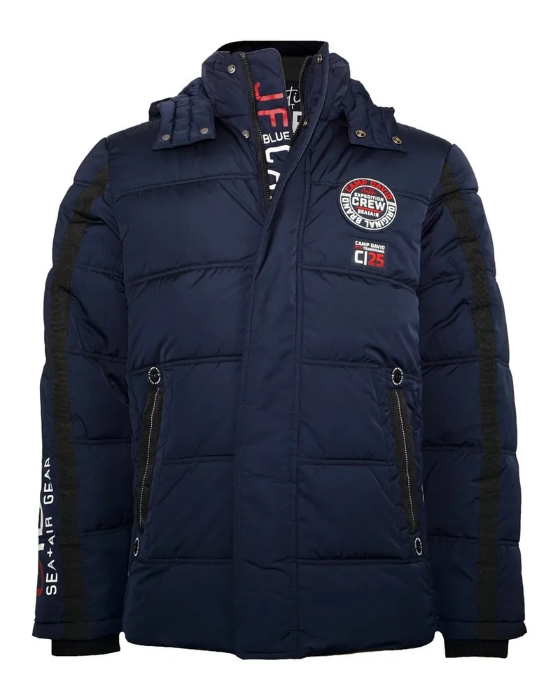 CAMP DAVID Jacke Blau