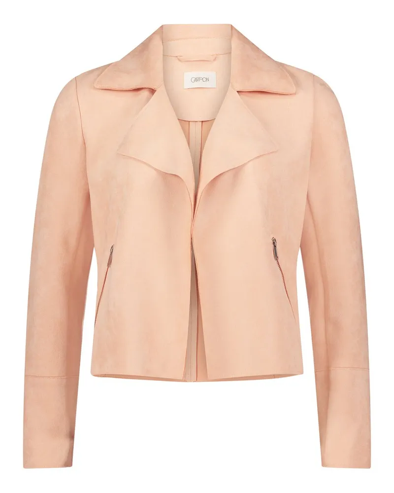 Cartoon Blazer-Jacke Rosa