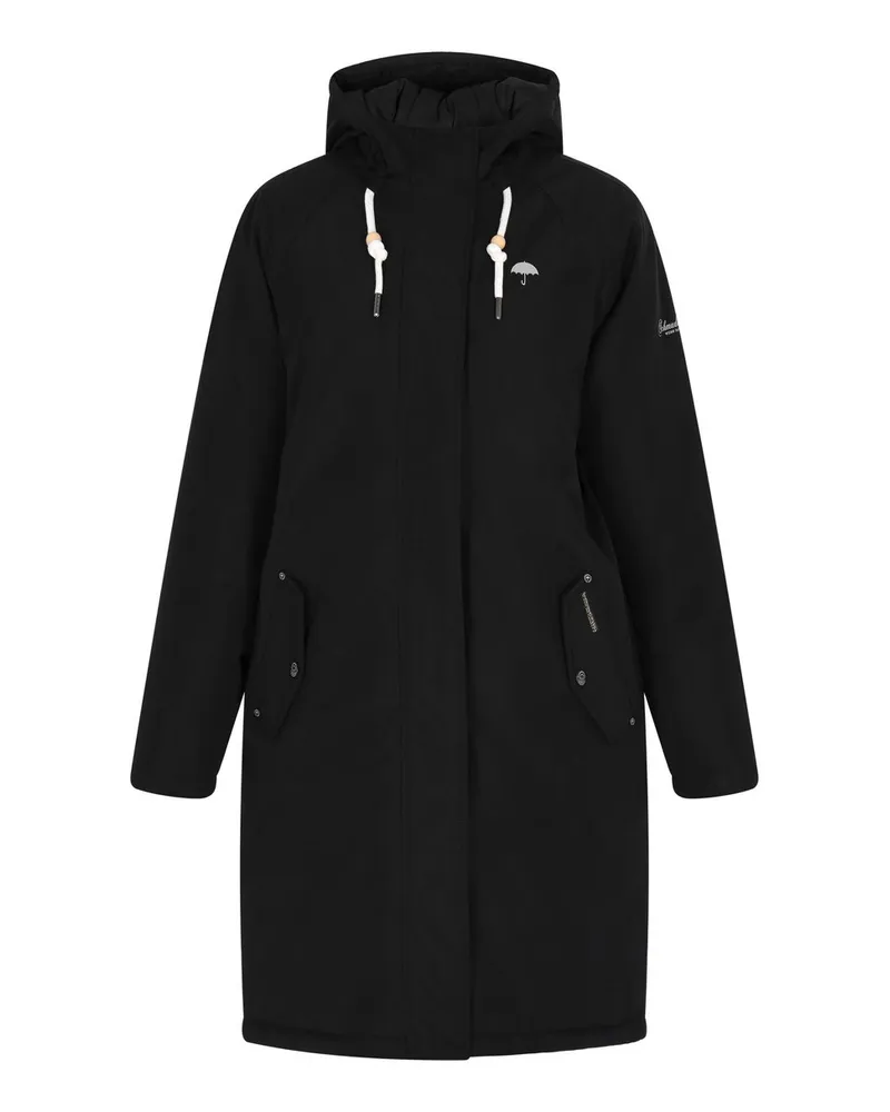 Schmuddelwedda Winterparka Schwarz