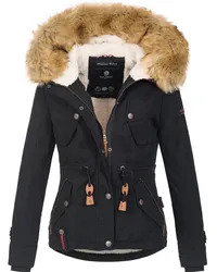 NAVAHOO Winterjacke Schwarz