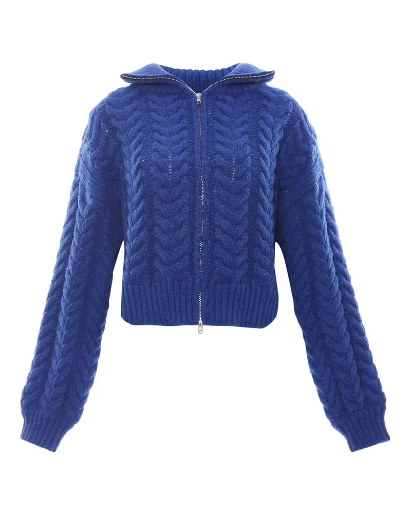 My Mo Strickjacke Blau