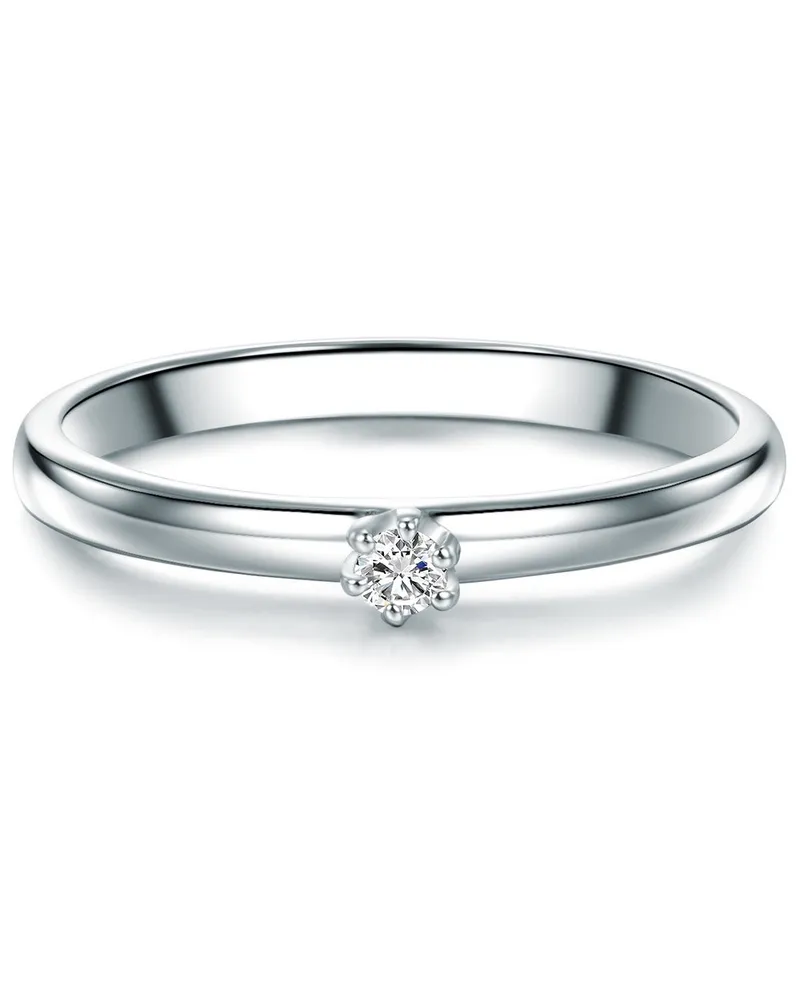 TRILANI 1934 Diamant-Ring Silber