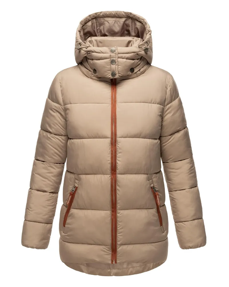 NAVAHOO Winterjacke Braun