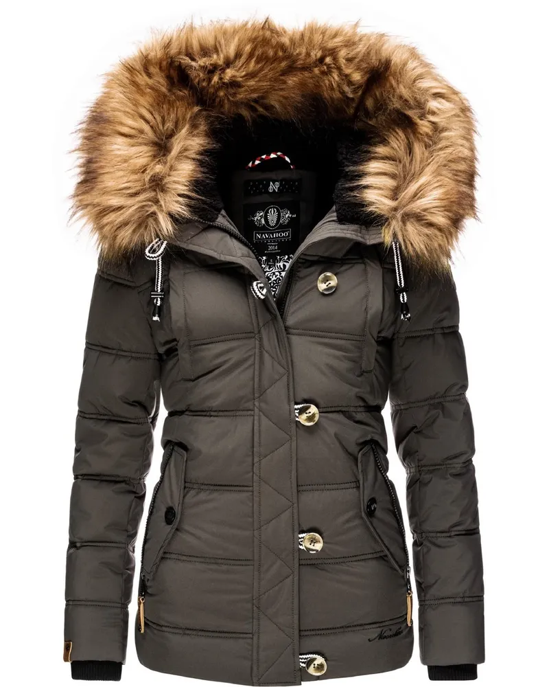 NAVAHOO Winterjacke Grau