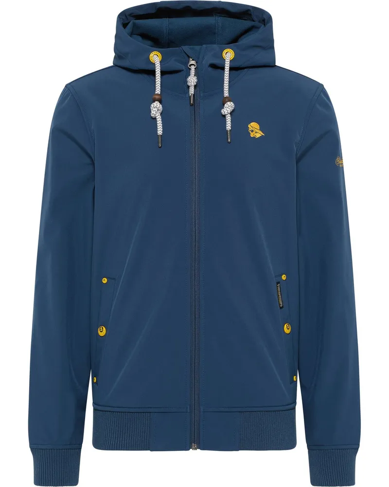 Schmuddelwedda Softshellblouson Blau