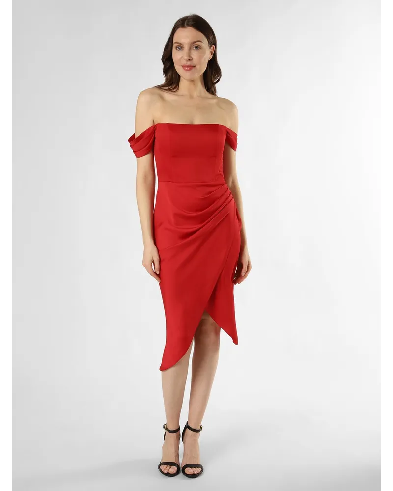 Marie Lund Abendkleid Rot