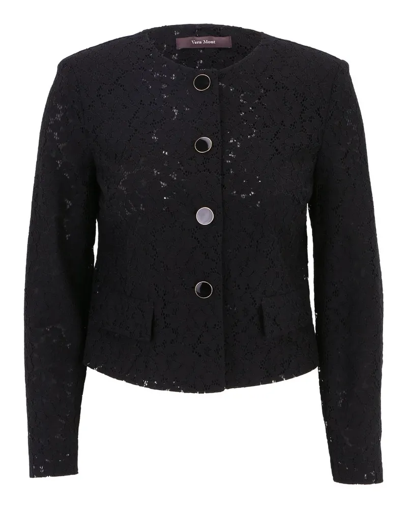 Vera Mont Blazer-Jacke Schwarz