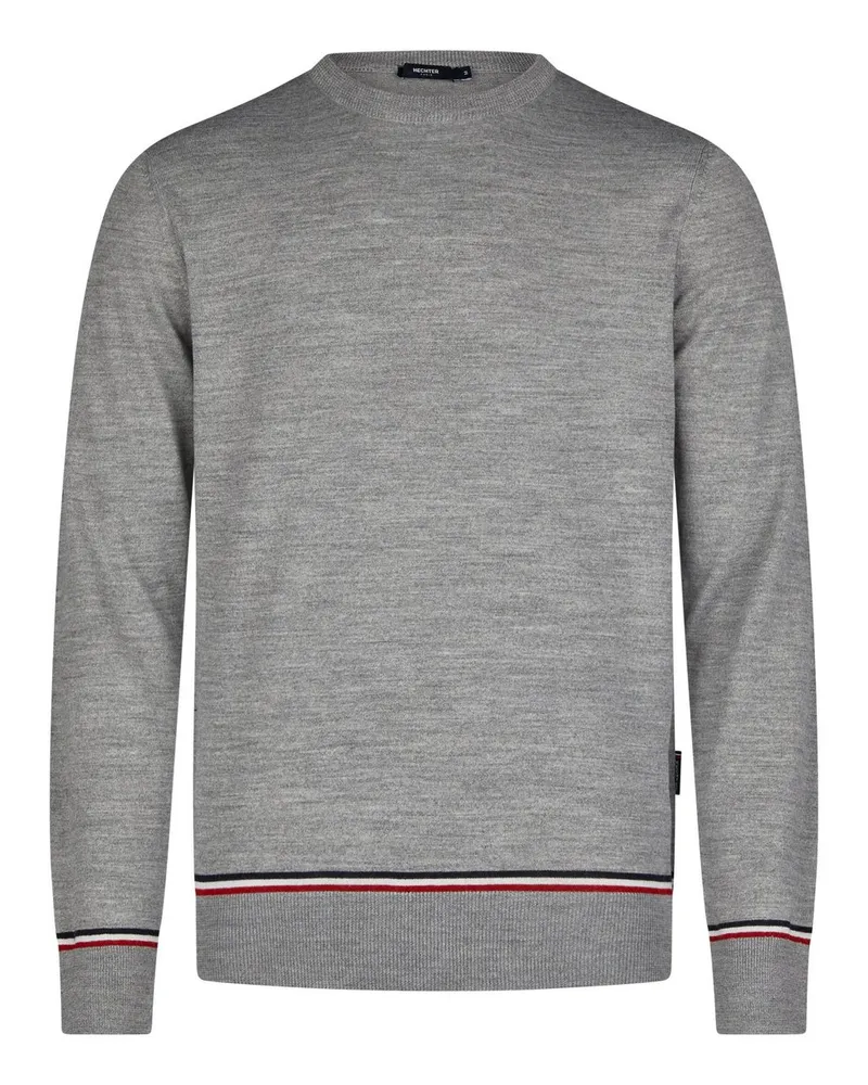 Daniel Hechter Rundhals-Pullover Grau